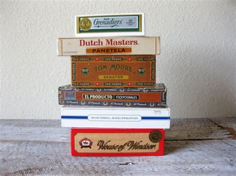 old metal cigar boxes|old cardboard cigar boxes.